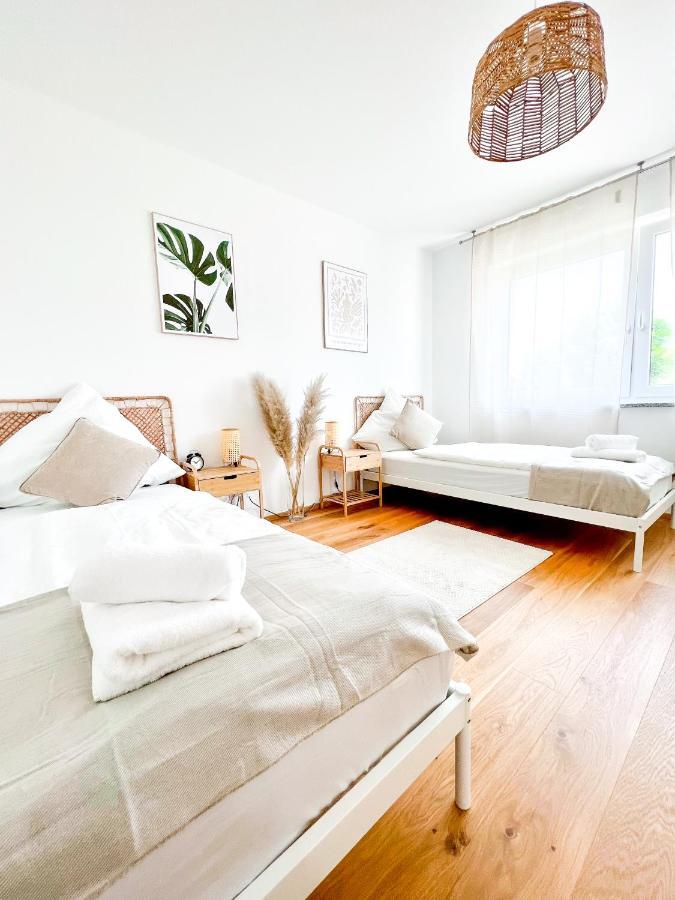 Sunset Club - Suite L Balkon - Kueche - Parkplatz Memmingen Luaran gambar