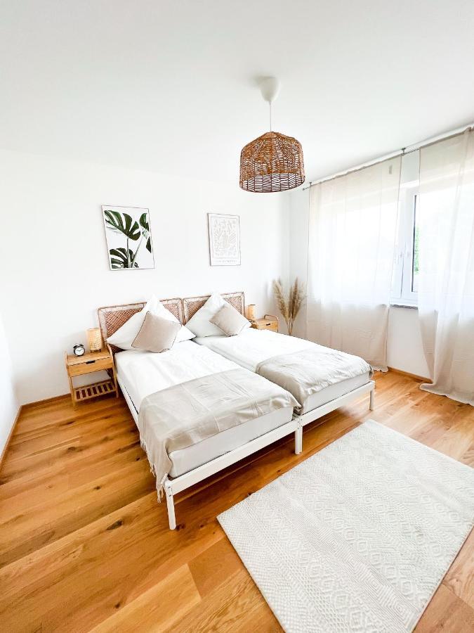 Sunset Club - Suite L Balkon - Kueche - Parkplatz Memmingen Luaran gambar