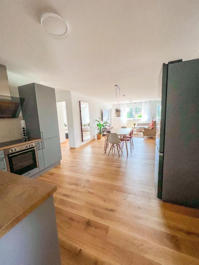 Sunset Club - Suite L Balkon - Kueche - Parkplatz Memmingen Luaran gambar